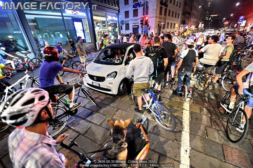 2018-08-30 Milano - Critical Mass 1550